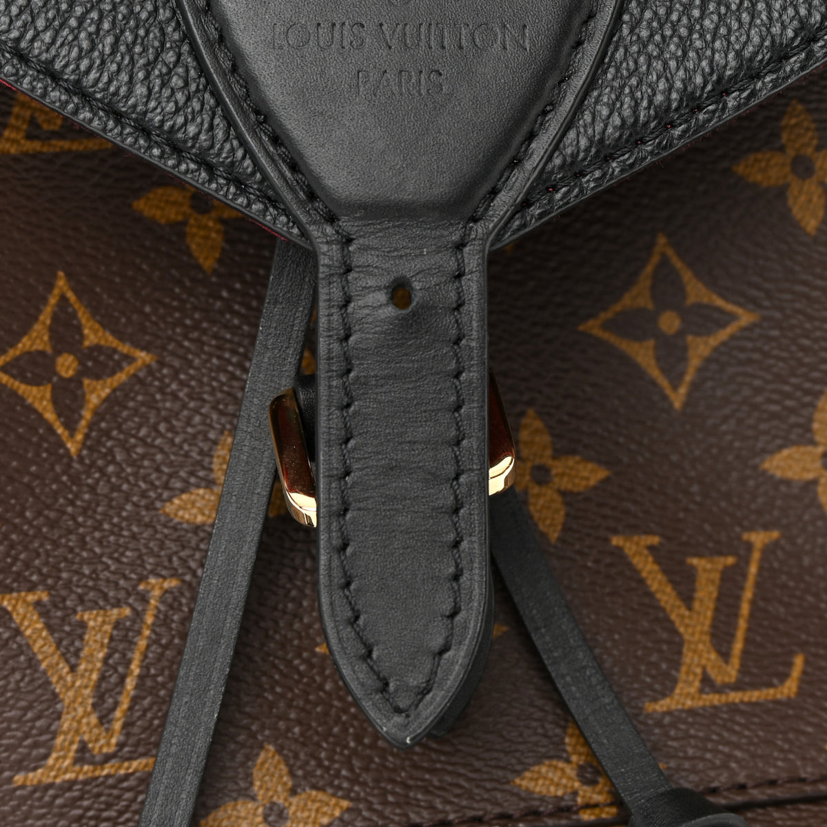 Louis Vuitton Monogram Montsouris PM Black 14 of 15