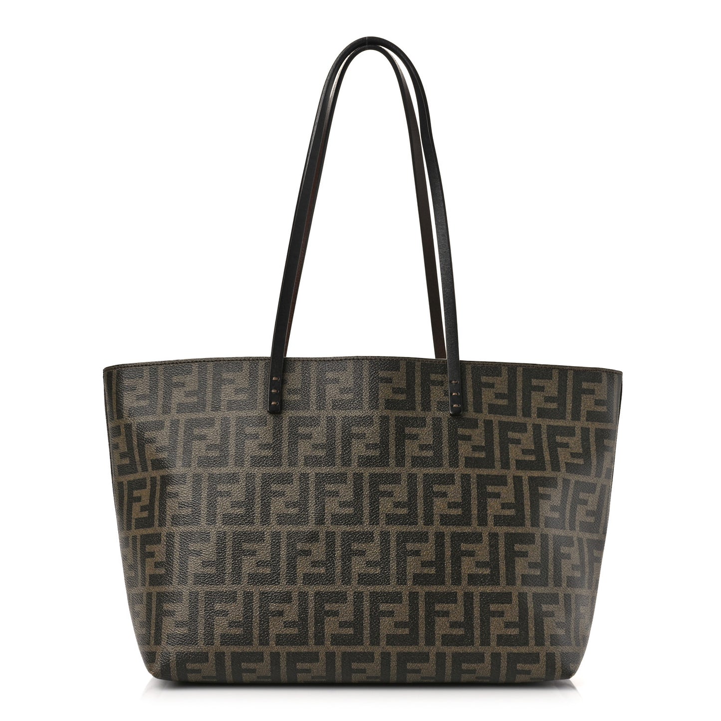 Zucca Spalmati Small Roll Tote Tobacco Moro