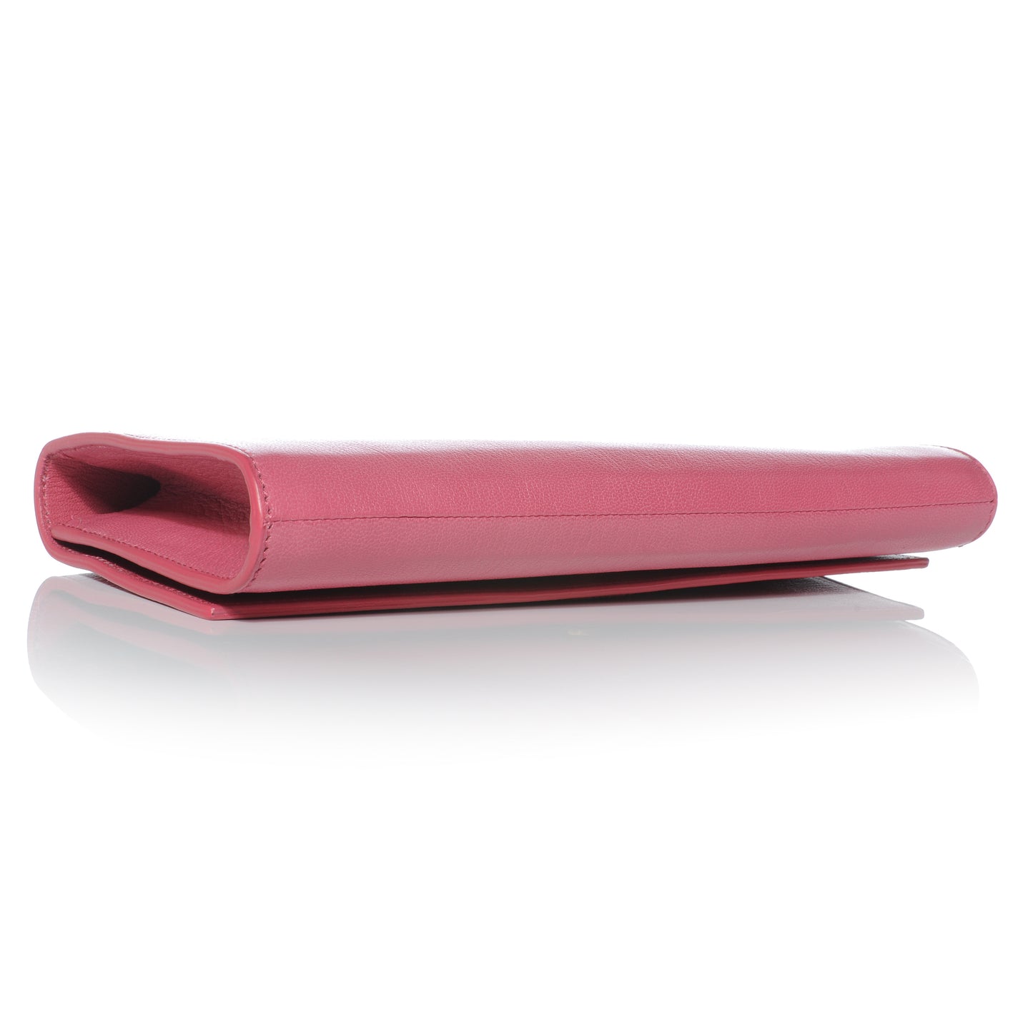 Leather Medium Belle de Jour Clutch Pink