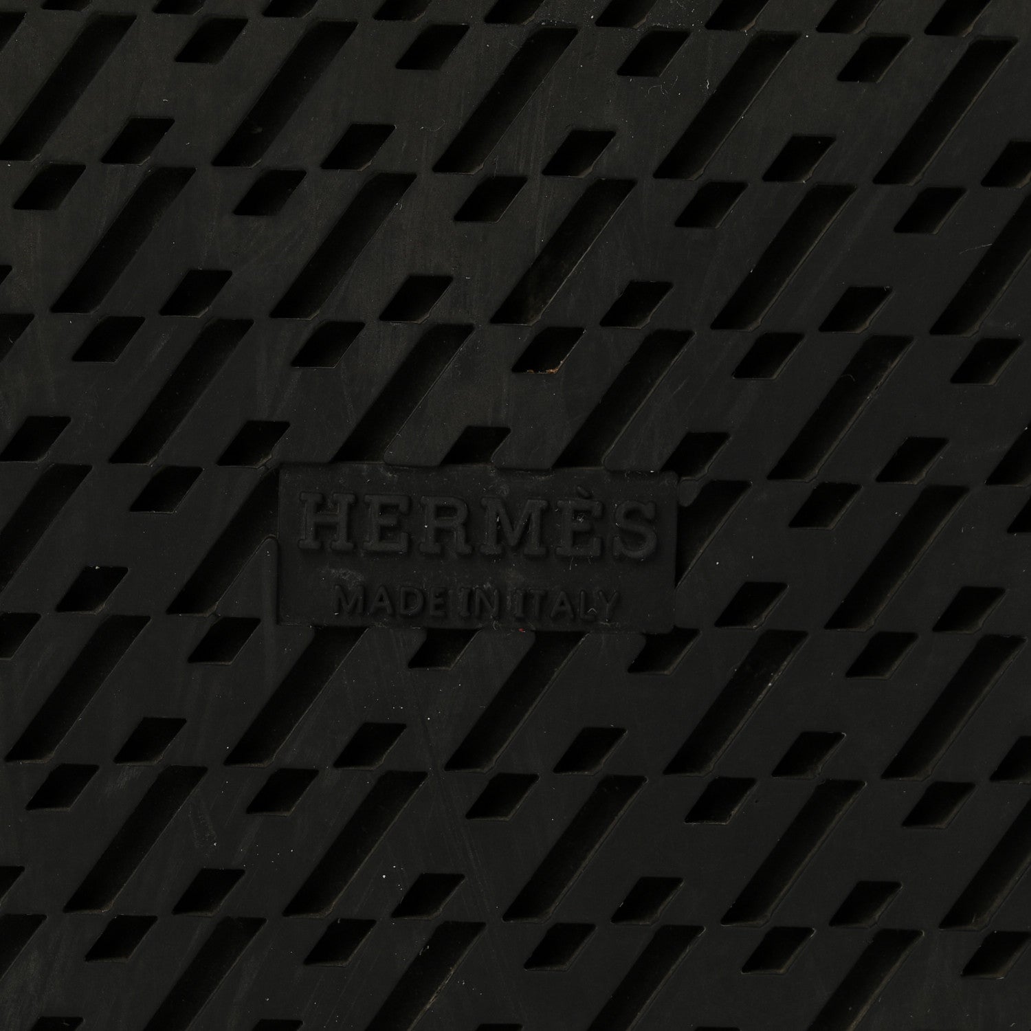 Hermes Techno Fringed H Canvas Caflskin Womens Chypre Sandals 38 Prunoir Black 7 of 11