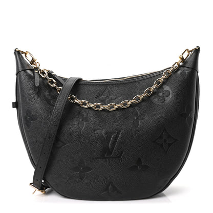 Louis Vuitton Empreinte Monogram Giant Loop Hobo Black 1 of 9