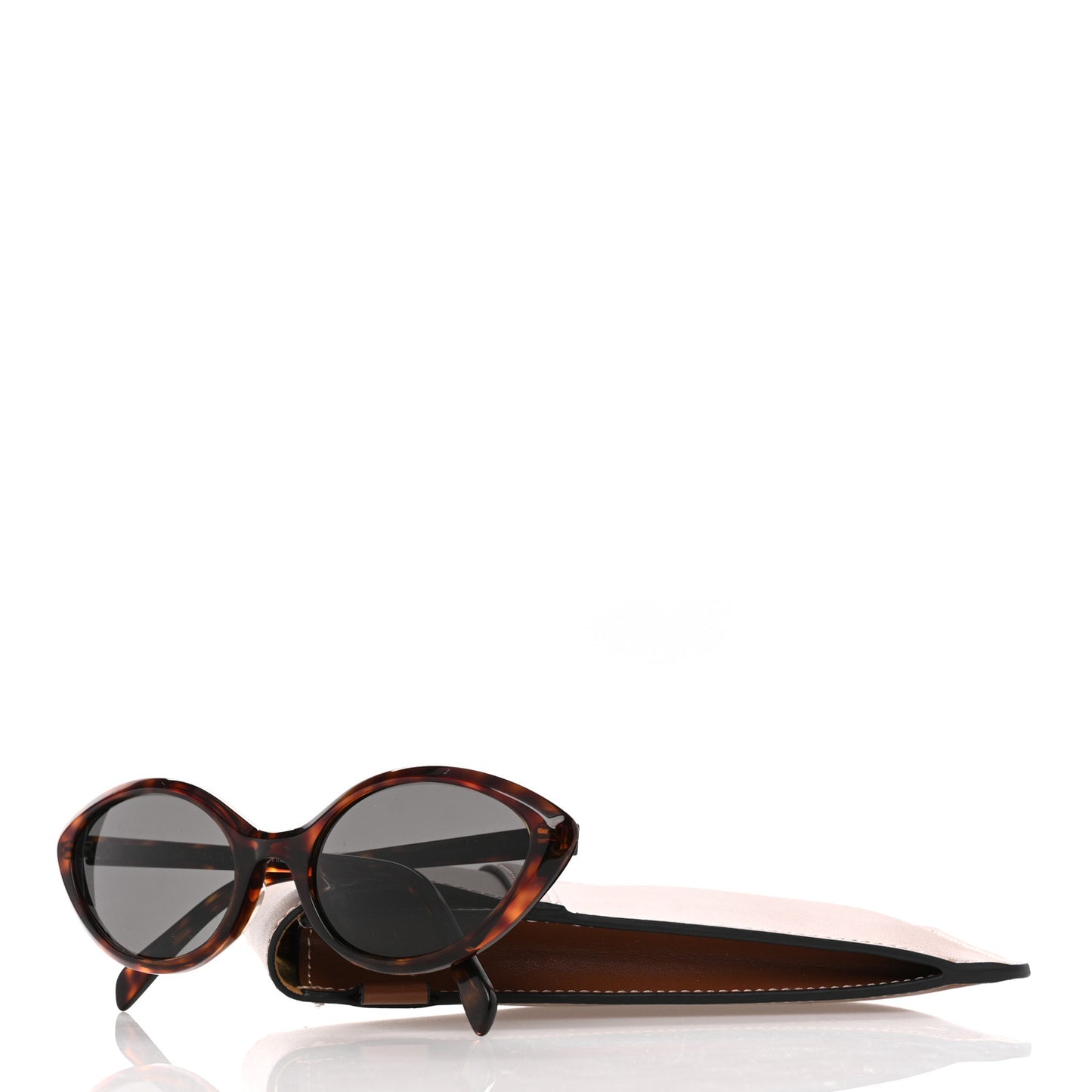 Acetate Cat Eye Sunglasses CL40264U Tortoise