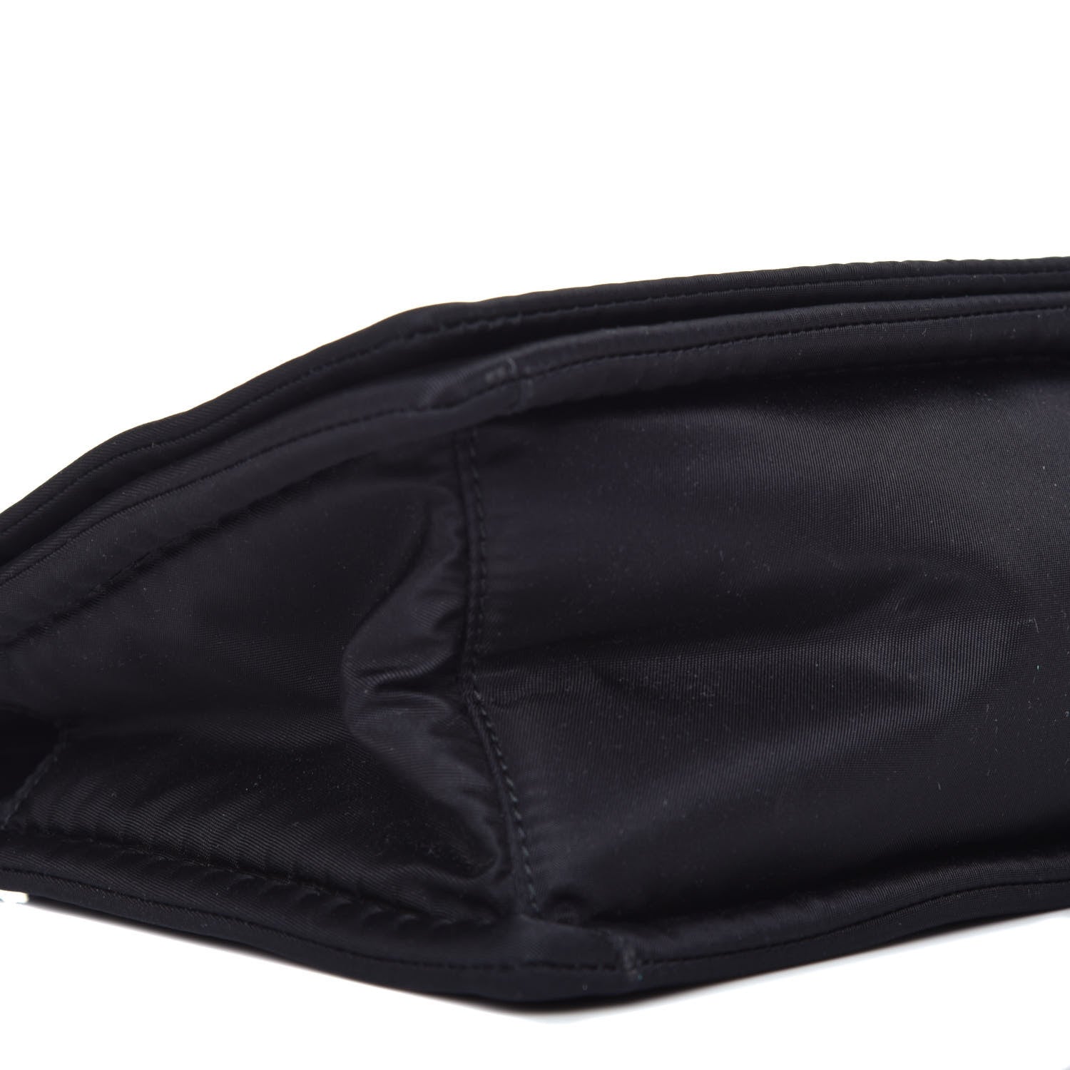 Prada Nylon Tessuto Chain Shoulder Bag Black 8 of 10