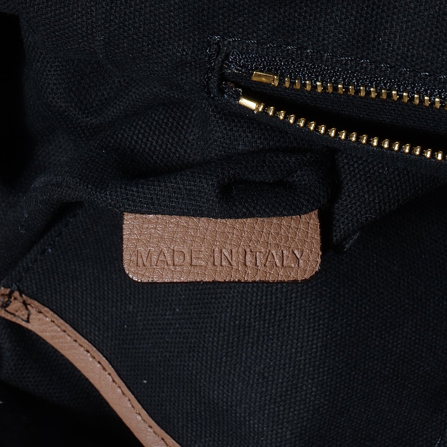 House Check Horseshoe Leather Small Canterbury Dark Sand