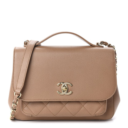 Chanel Caviar Quilted Medium Business Affinity Flap Camel 1 of 11