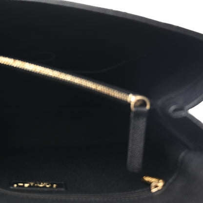 Chanel Caviar Lizard Quilted Medium Coco Handle Flap Black 6 of 11