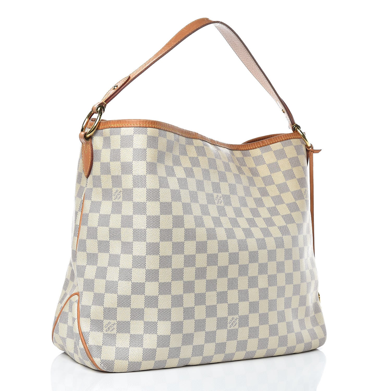 Louis Vuitton Damier Azur Delightful MM Pink 3 of 17