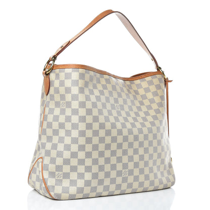 Louis Vuitton Damier Azur Delightful MM Pink 3 of 17