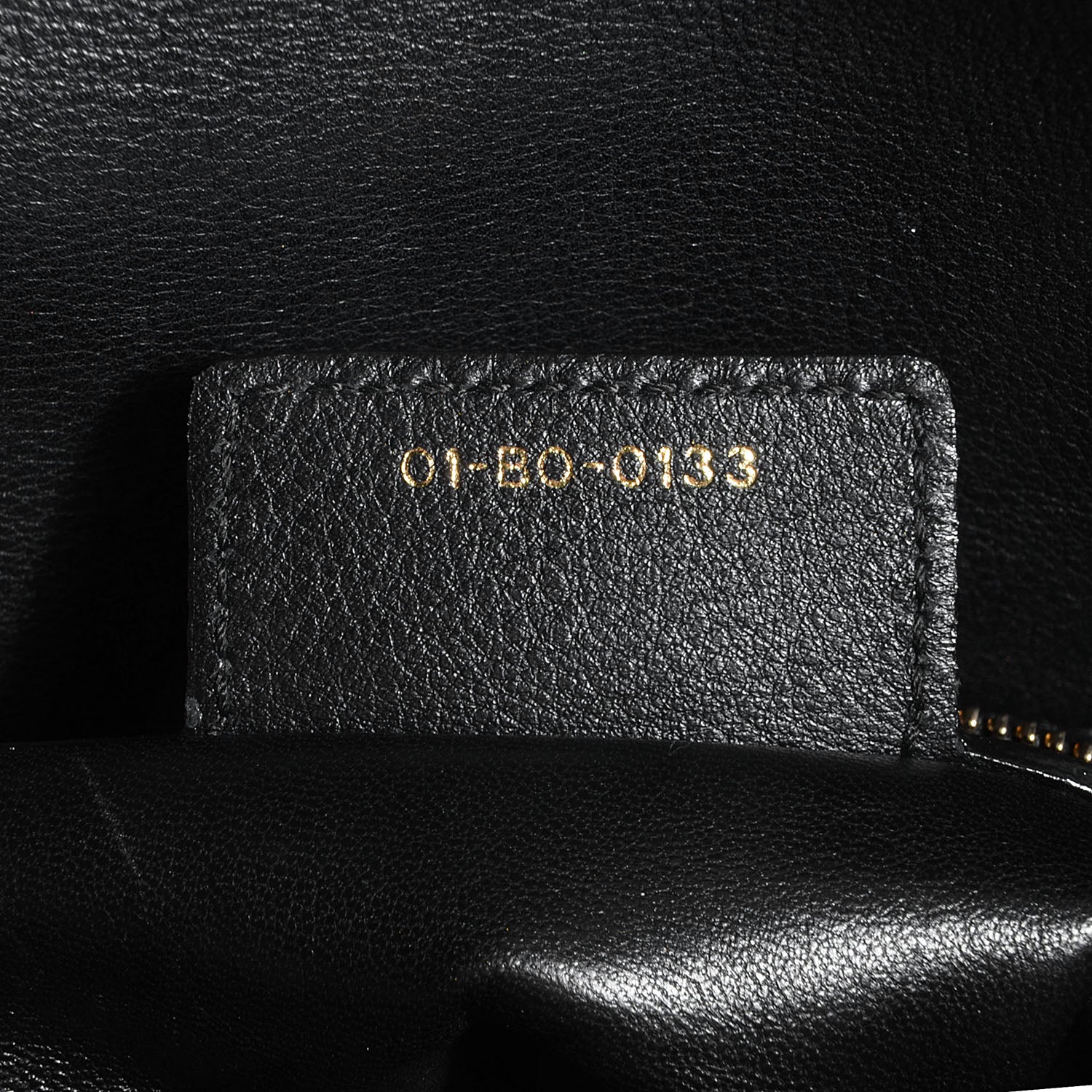 Christian Dior Calfskin Small Diorling Black 7 of 8