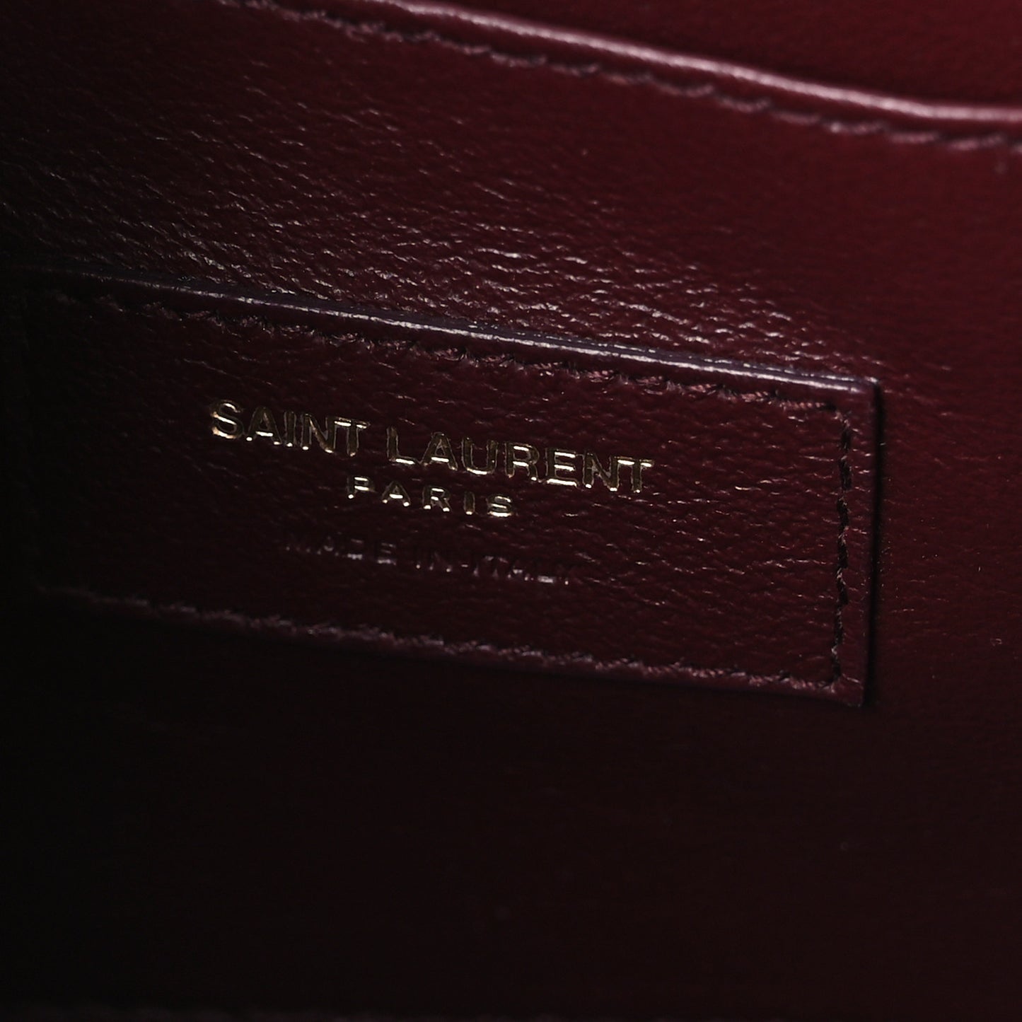 Patent Nano Sac de Jour Dark Red Wine