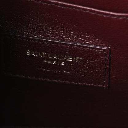 Saint Laurent Patent Nano Sac de Jour Dark Red Wine 6 of 10