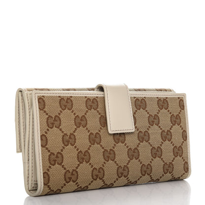 Gucci Monogram Mayfair Continental Wallet Off White 3 of 8