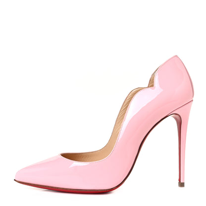 Christian Louboutin Patent Hot Chick 100 Pumps 36.5 Eglantine 1 of 10