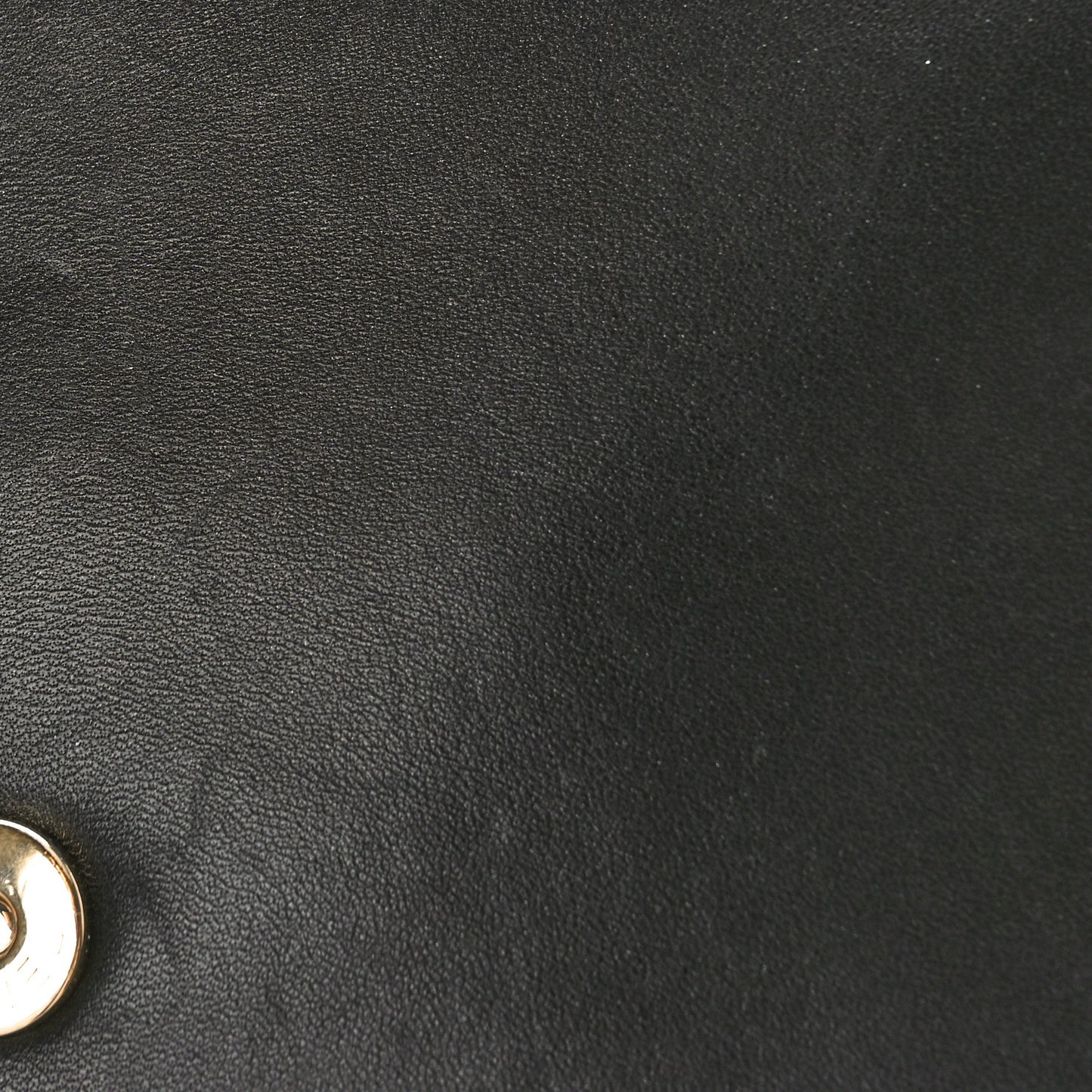 Lambskin Enamel CC Flap Clutch With Chain Black