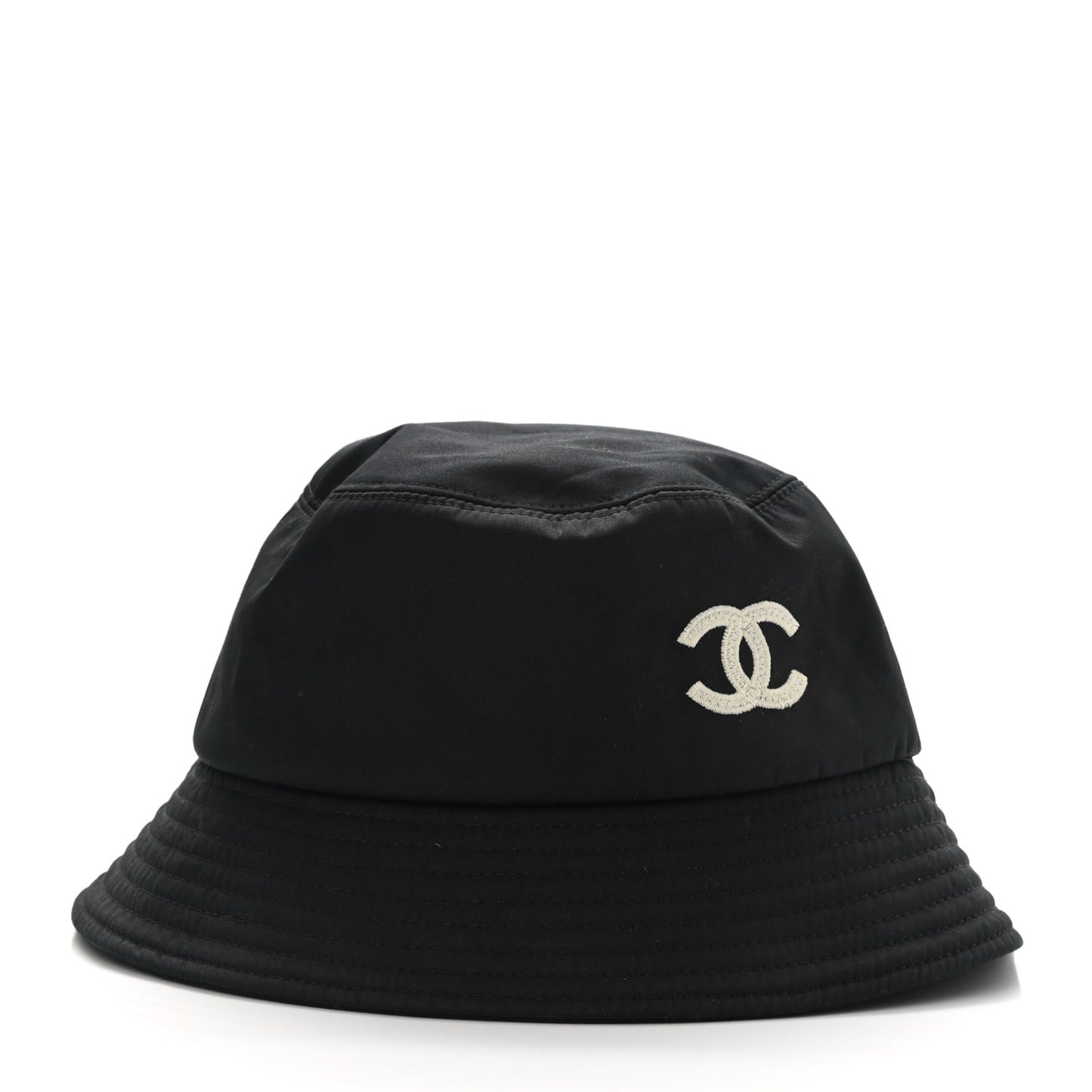 Cotton CC Bucket Hat L Black