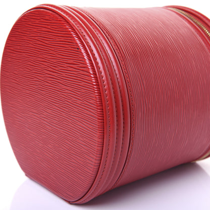 Louis Vuitton Epi Cannes Castillan Red 7 of 13