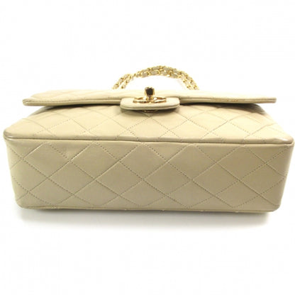 Chanel Lambskin Double Flap Light Beige 5 of 12