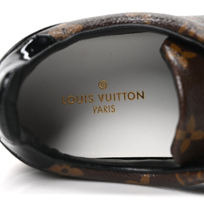 Louis Vuitton Patent Monogram Frontrow Sneakers 38 9 of 10