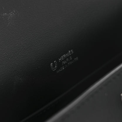 Hermes Swift Kelly Pochette Clutch Black 11 of 12