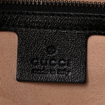 Gucci Azalea Calfskin Matelasse Large GG Marmont Slim Tote Black 6 of 17