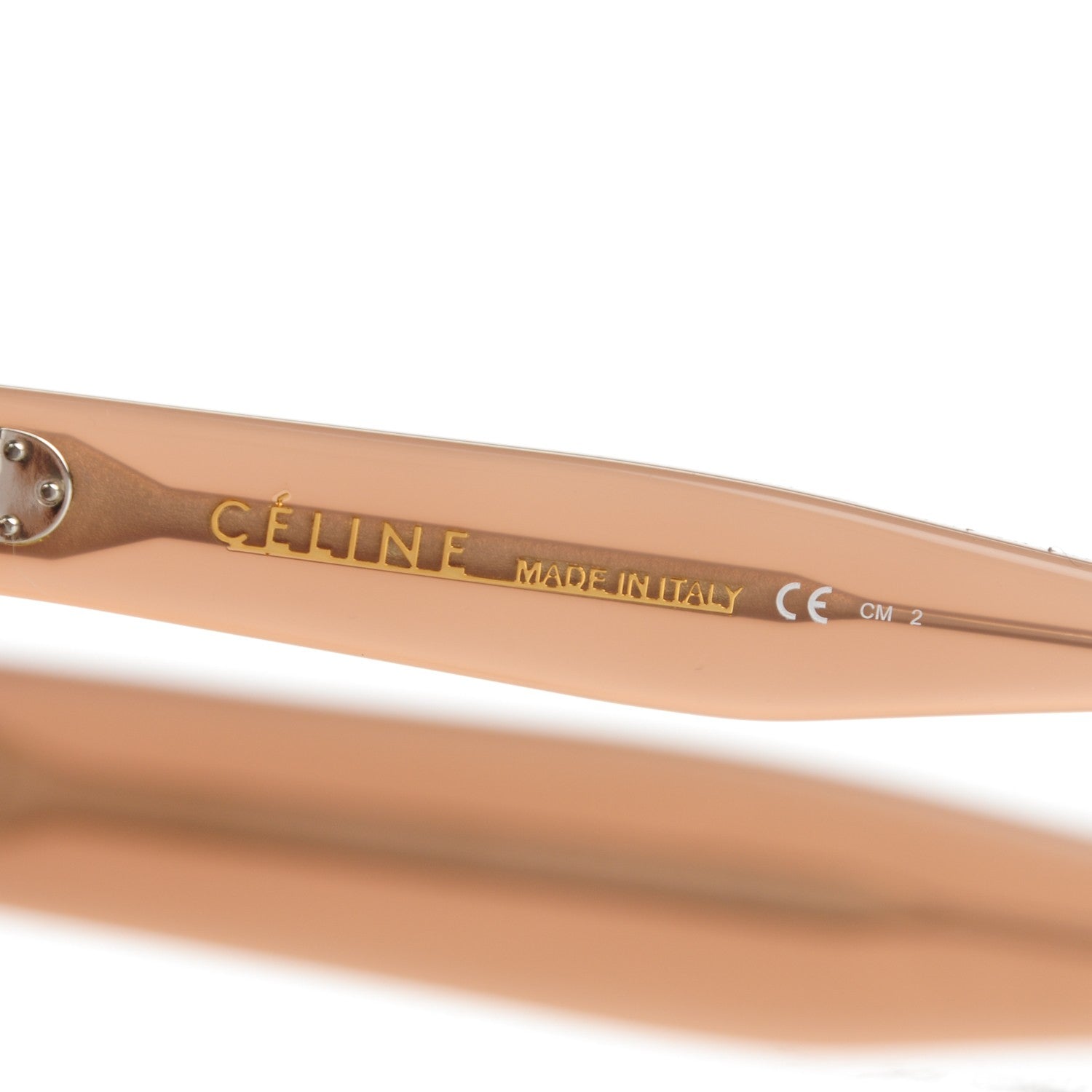 Celine Audrey Sunglasses CL 41755 Opal Light Brown 3 of 5