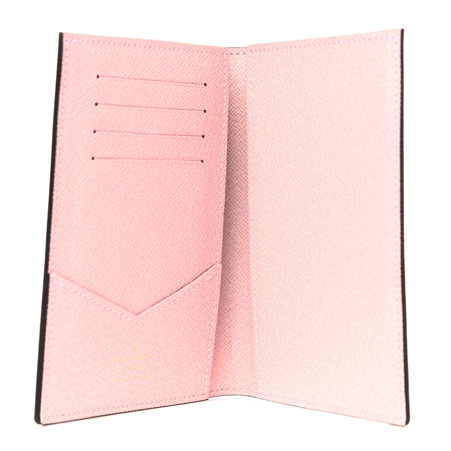 Monogram 2020 Christmas Animation Big Wheel Passport Cover Rose Ballerine