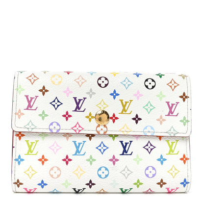 Louis Vuitton Monogram Multicolor Alexandra Wallet White 1 of 6