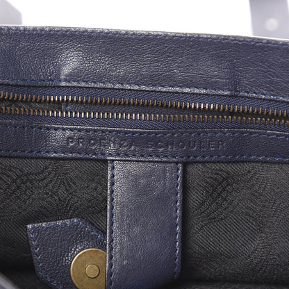Proenza Schouler Lambskin Large PS1 Satchel Midnight 5 of 10