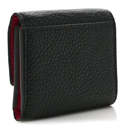 Louis Vuitton Taurillon Capucines XS Wallet Black 3 of 7