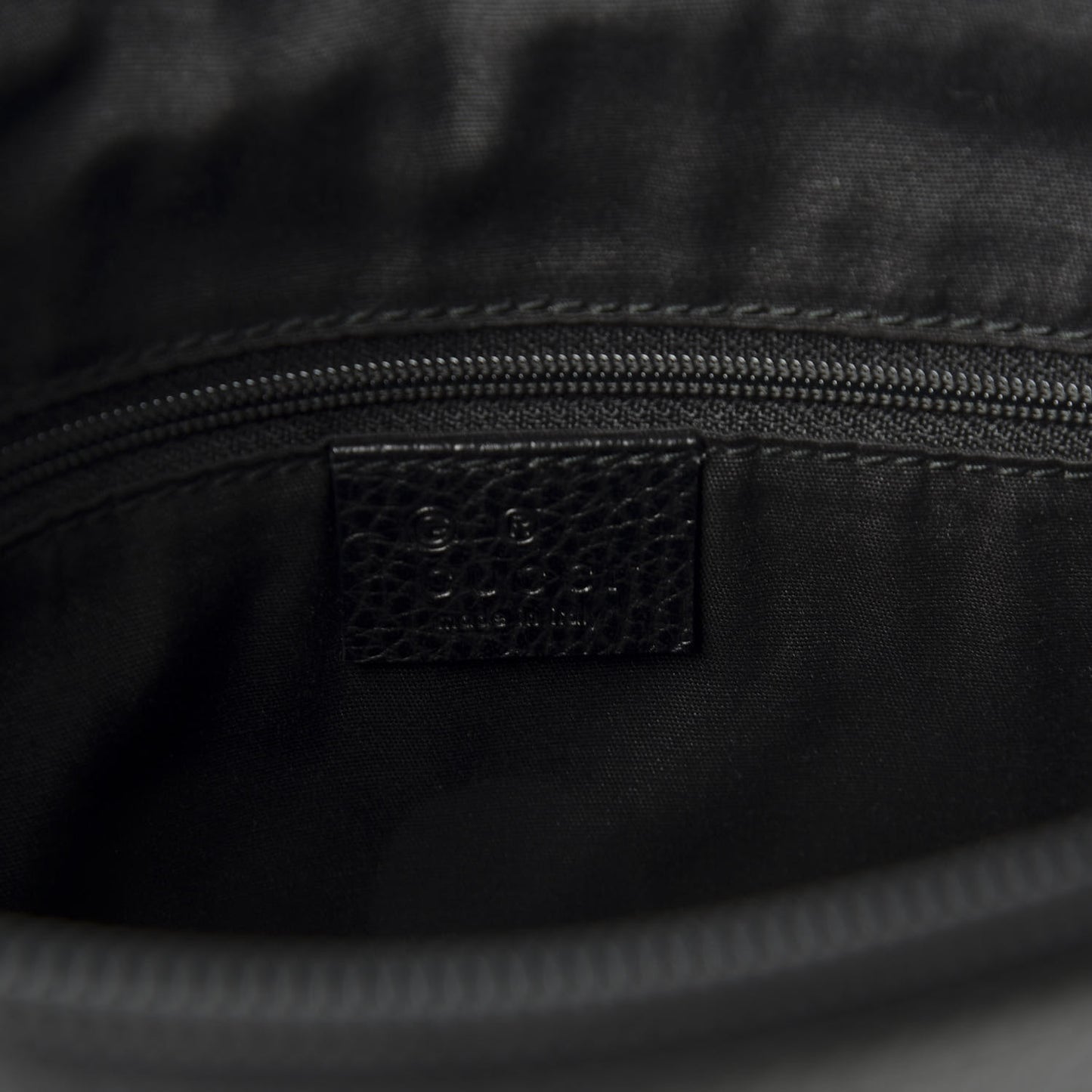Nylon Monogram Small D Silver Ring Messenger Black