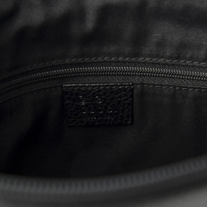 Gucci Nylon Monogram Small D Silver Ring Messenger Black 7 of 9