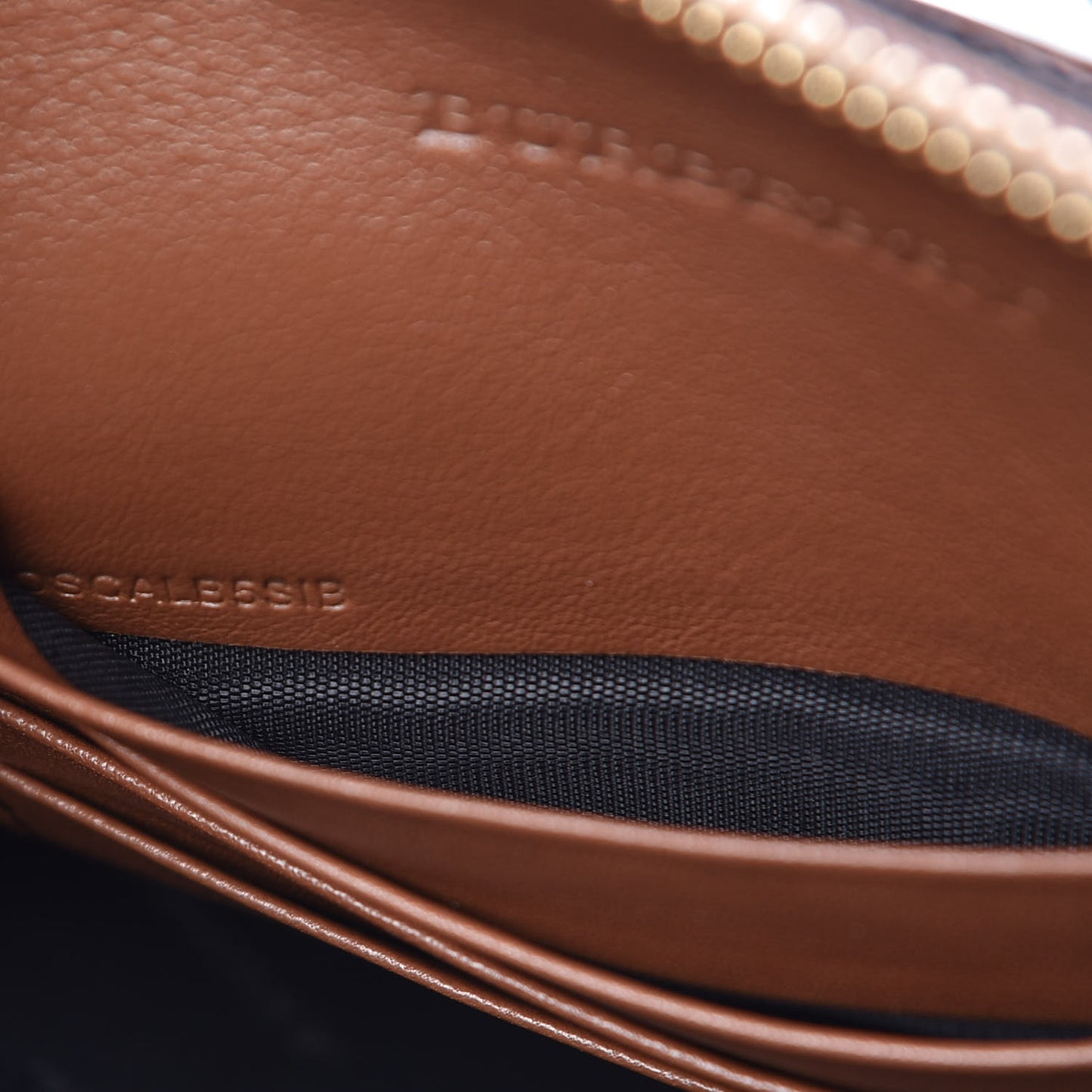 House Check Derby Peyton Crossbody Clutch Bag Tan
