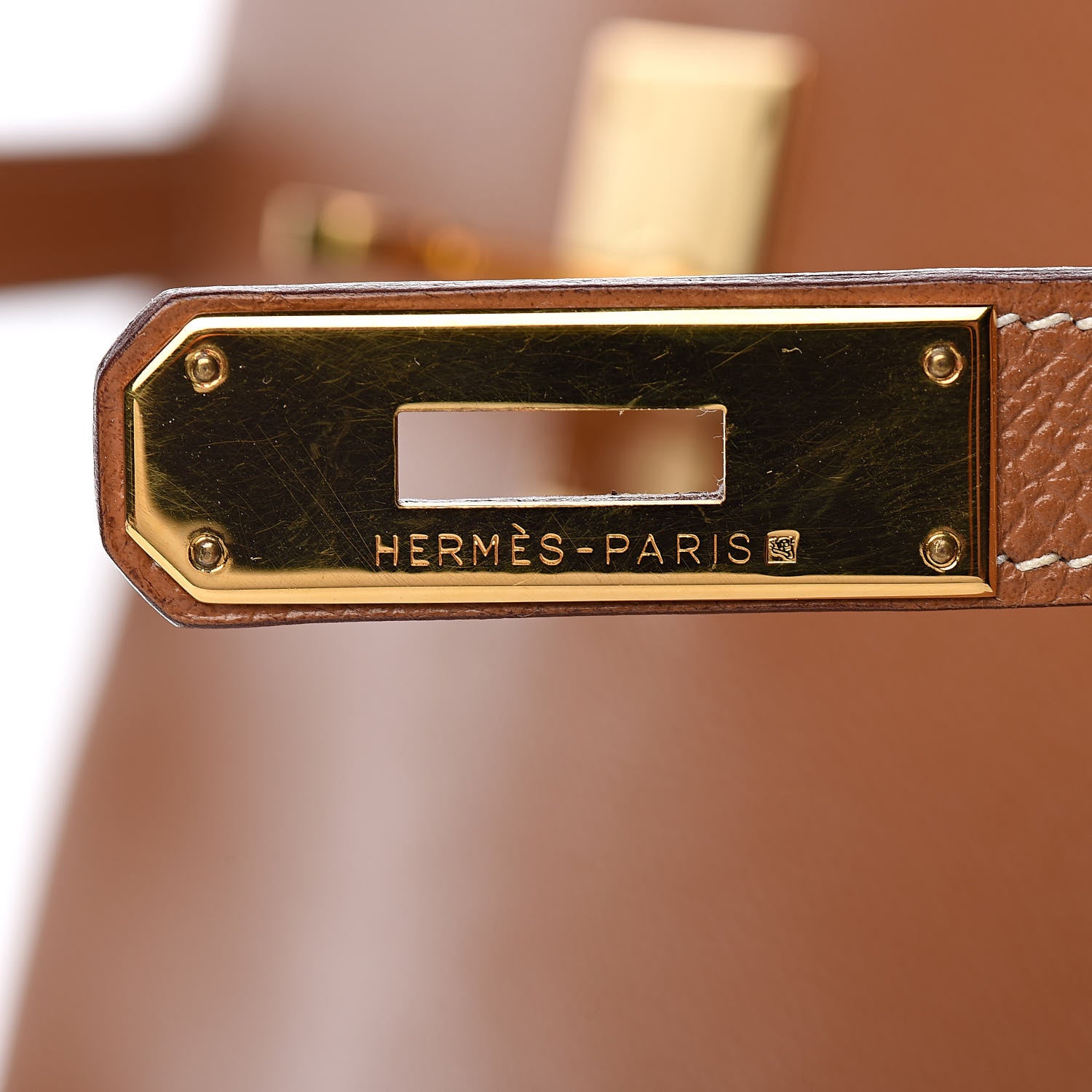 Hermes Courchevel Kelly Retourne 35 Gold 22 of 43