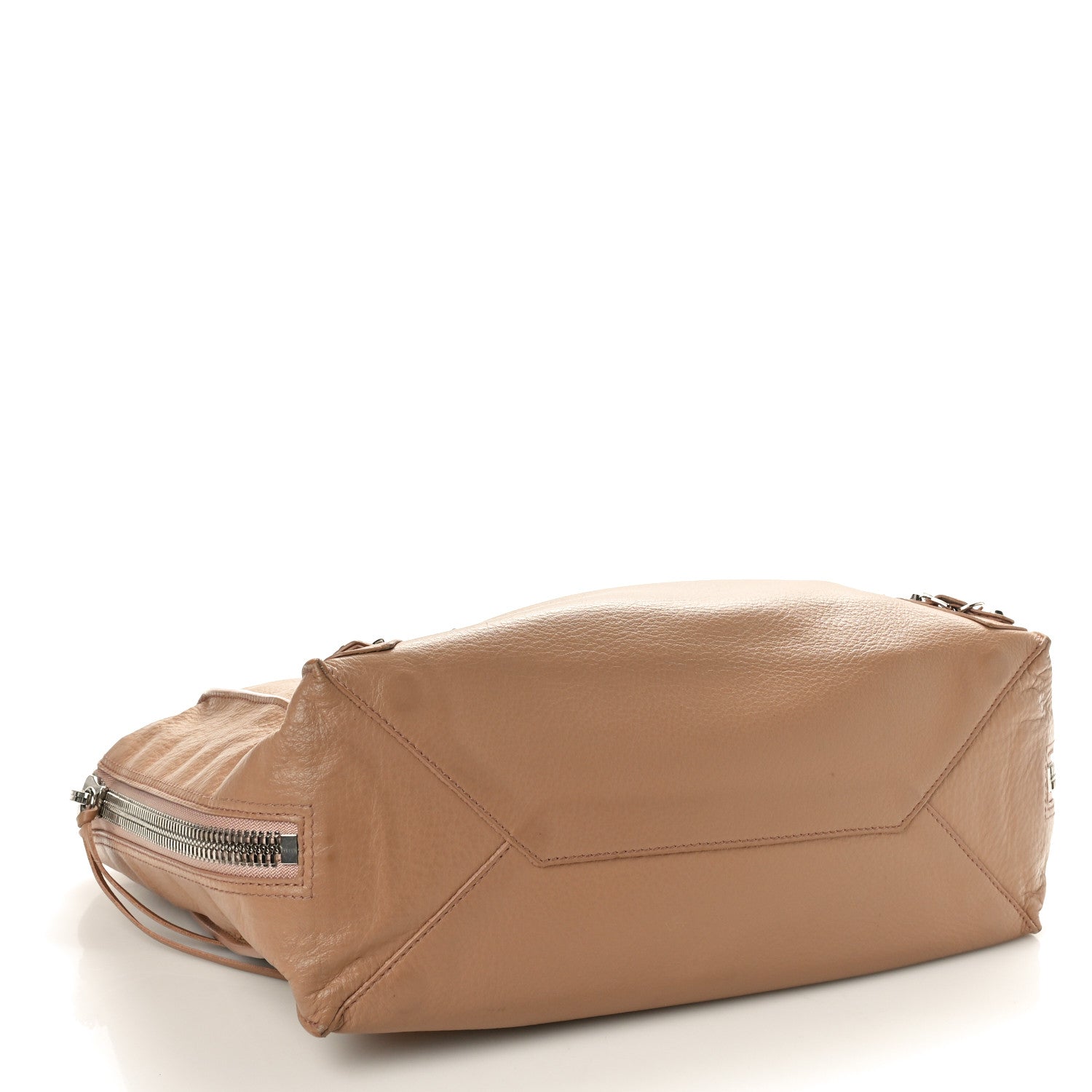 Balenciaga Veau Papier B4 Zip Around Tote Rose Des Sables 5 of 12