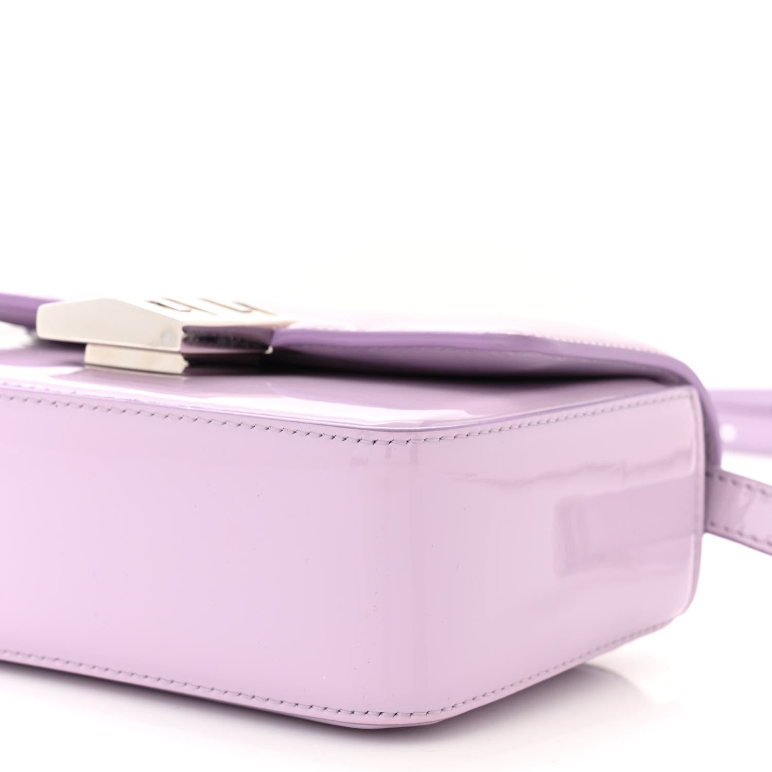 Givenchy Patent 4G Small Padded Crossbody Bag Lilac 9 of 10