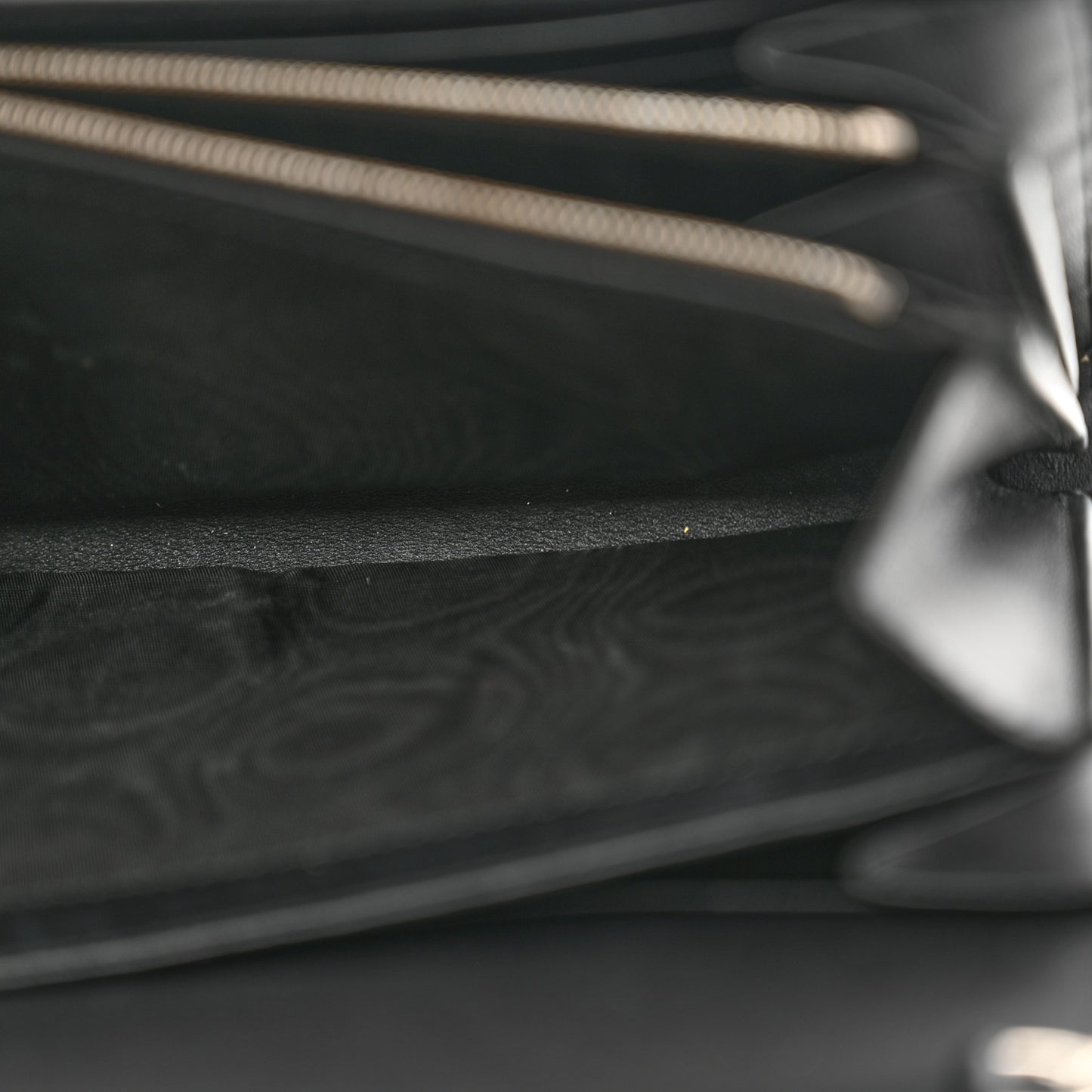 Velvet GG Monogram Mini Dionysus Chain Wallet Black