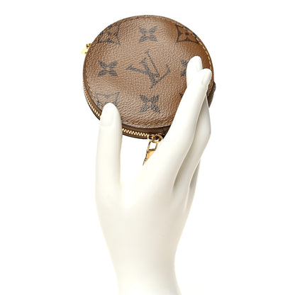 Louis Vuitton Reverse Monogram Bandouliere Round Coin Purse 2 of 7