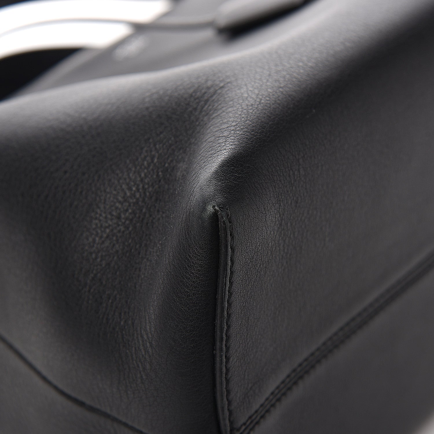 Fendi Vitello Dolce Marmol Large By The Way Boston Bag Black 9 of 14
