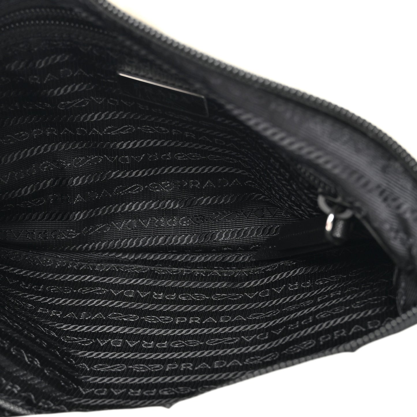 Nylon New Vela Studded Messenger White Fuoco
