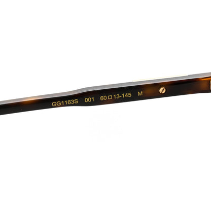 Gucci Acetate Aviator Sunglasses GG1163S Gold Tortoise 6 of 8