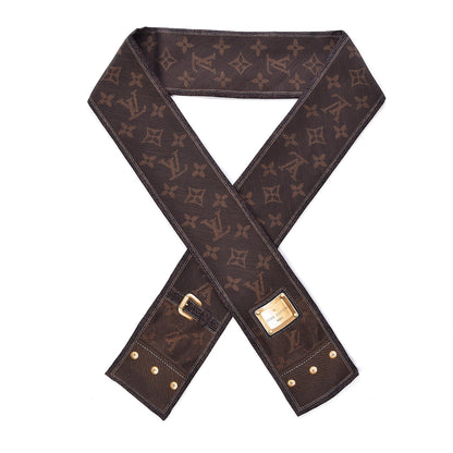 Louis Vuitton Silk Monogram New Denim Bandeau Ebene 1 of 5