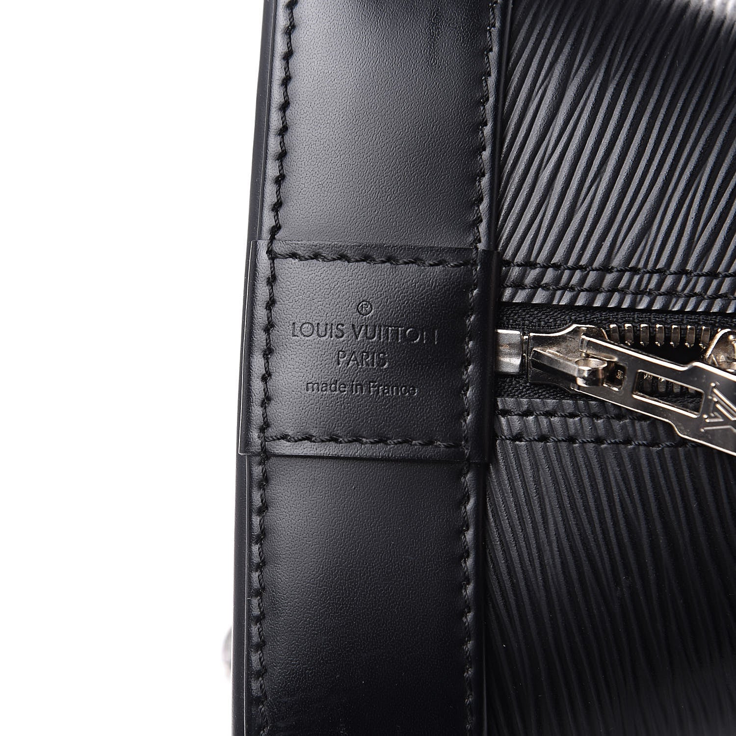 Louis Vuitton Epi Alma GM Black 6 of 10