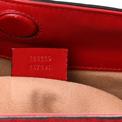 Gucci Guccissima Linea A Foldover Tote Red 7 of 12