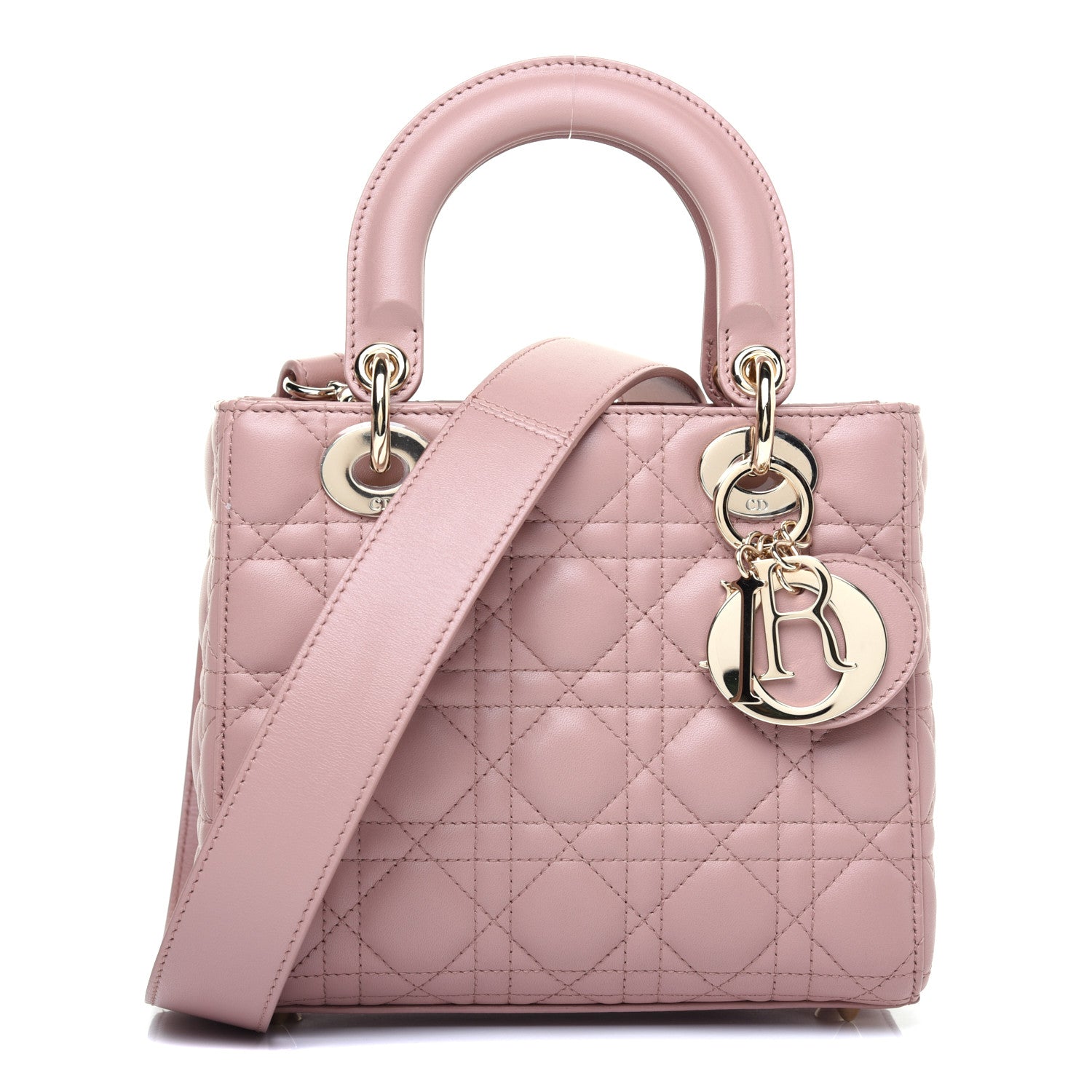 Christian Dior Lambskin Cannage My ABCDior Fard 1 of 10