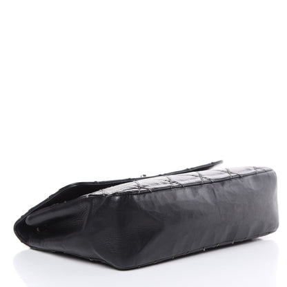 Chanel Calfskin Quilted Wild Stitch Flap Black 4 of 16