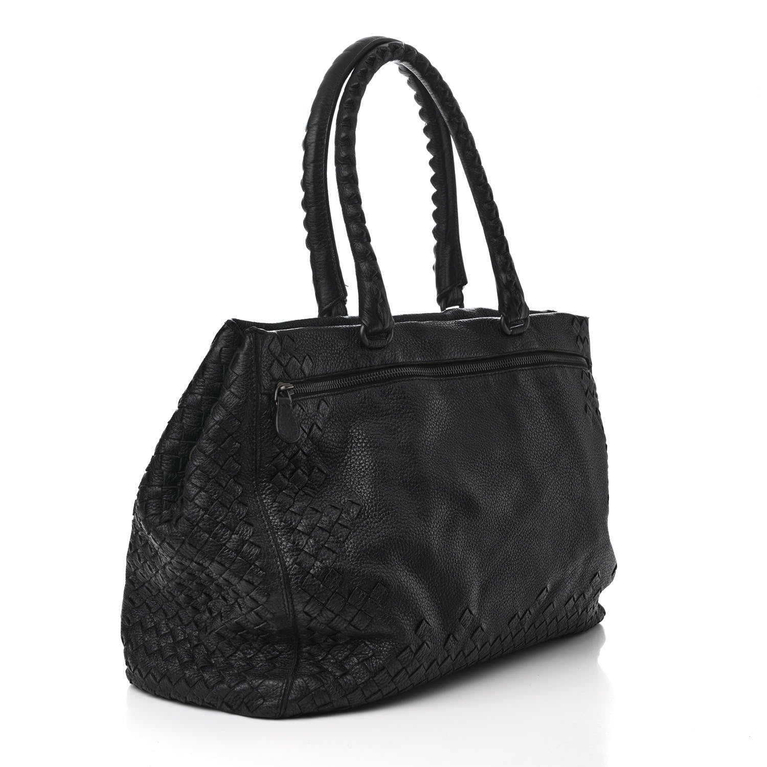 Bottega Veneta Nappa Intrecciato Tote Black 2 of 19