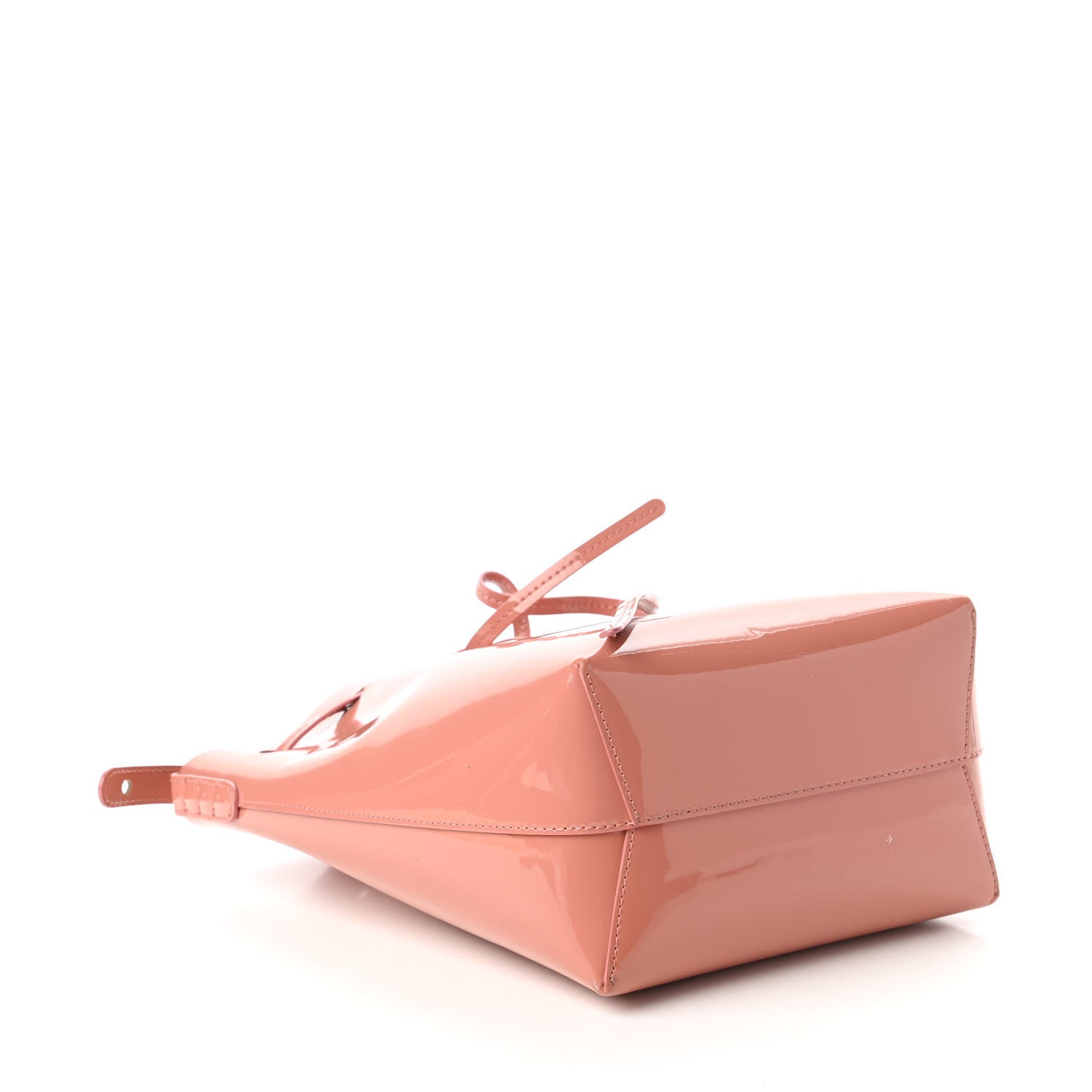 Mansur Gavriel Patent Calfskin Mini Bucket Blush 4 of 10