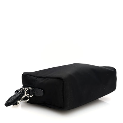 Prada Re-Nylon Vela Saffiano Wristlet Black 4 of 7