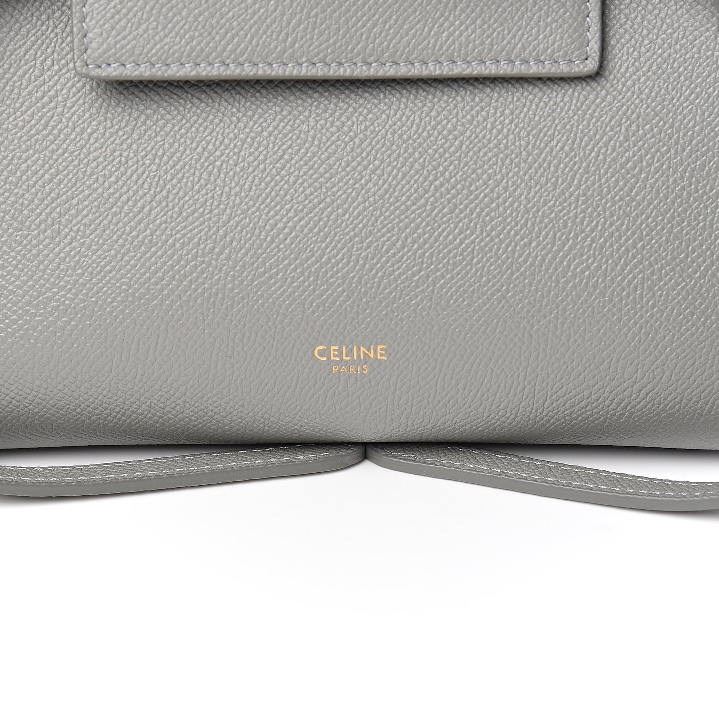 Grained Calfskin Nano Belt Bag Cloud