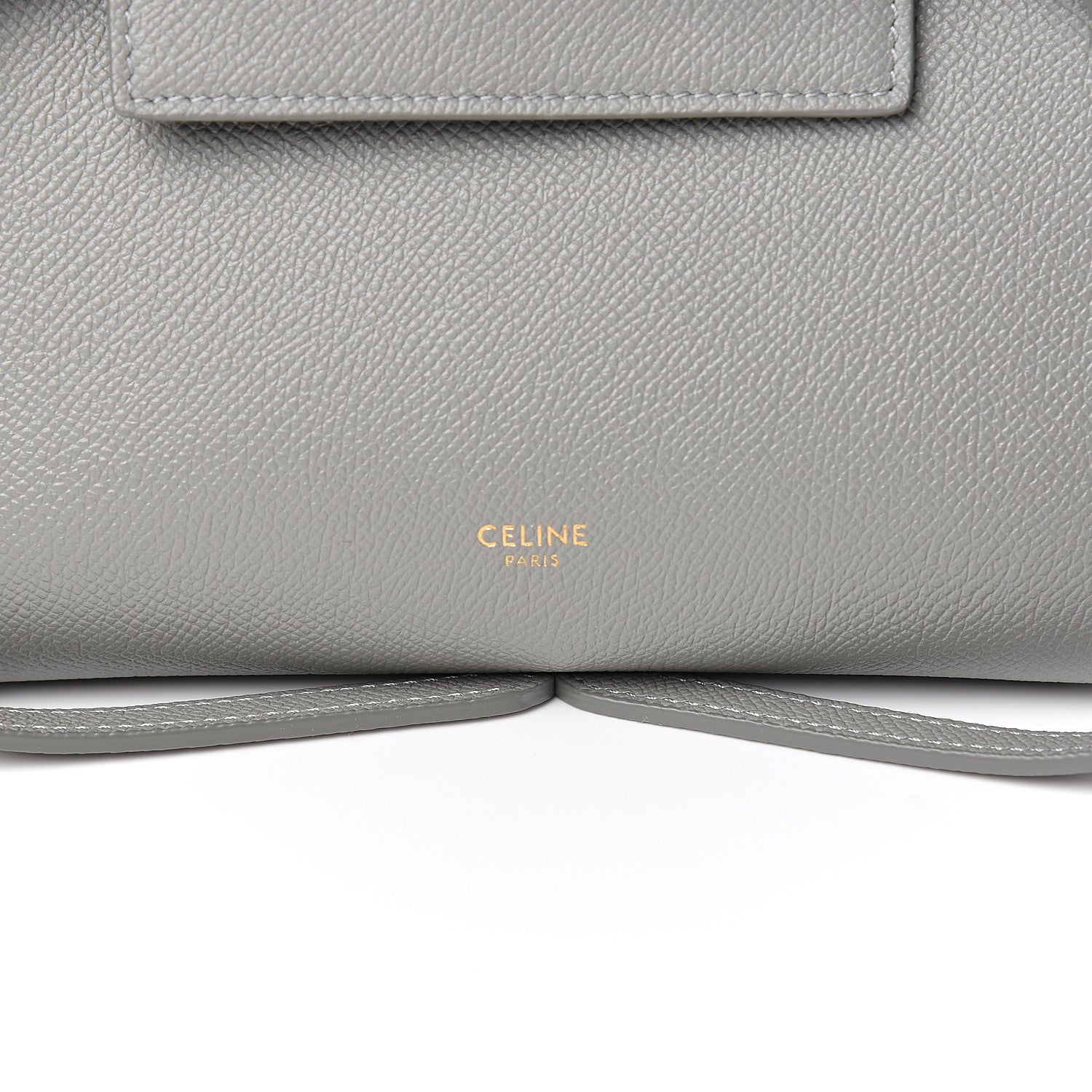 Celine Grained Calfskin Nano Belt Bag Cloud 9 of 9